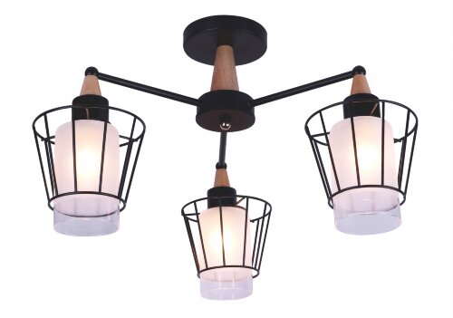 МС-MH39060/3 BK+FGD (6) светильник потолочный [01085675] МС-MH39060/3 BK+FGD (6) светильник потолочный