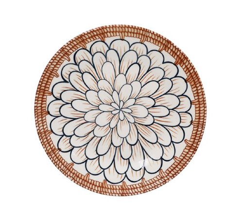 тгк7-5017 (в уп.96шт.) - Тарелка десертная 7 &quot;Нимф [01108217] тгк7-5017 (в уп.96шт.) - Тарелка десертная 7 "Нимфея" D-18см, гладкий край, материал: фарфор.