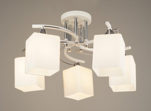 ВР-N4473/5 WT+CH D515*H265мм (4) светильник потоло [01109767] ВР-N4473/5 WT+CH D515*H265мм (4) светильник потолочный