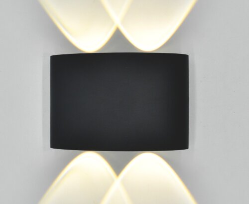 Х-B20942/4 BK LED 4*1W 4000K (25) светильник насте [01103681] Х-B20942/4 BK LED 4*1W 4000K (25) светильник настенный