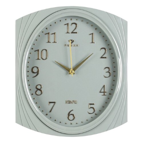 2832-007 (10) Часы настенные прямоугольные 27,5х31 [01106357] 2832-007 (10) Часы настенные прямоугольные 27,5х31,5 см, корпус оливковый "Классика" Рубин