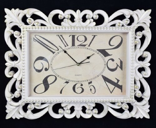 2850-02A-XYM Крем.(в уп.6шт.) - Часы настенные, ра [01081296] 2850-02A-XYM Крем.(в уп.6шт.) - Часы настенные, размер: 61*46,3*5,3см, материал: пластик, стекло, кварцевый бесшумный механизм с плавным ходом.