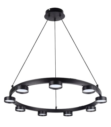 PRD-P 0892R/9 BK D755*H1000мм патрон: GX53 лампочк [01109789] PRD-P 0892R/9 BK D755*H1000мм патрон: GX53 лампочки в комплект не входят (5) светильник потолочный