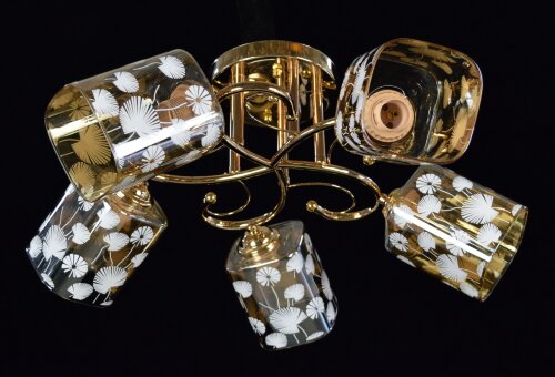 ДС7051A/5 FGD (4) АКЦИЯ светильник потолочный [01080635] ДС7051A/5 FGD (4) АКЦИЯ светильник потолочный