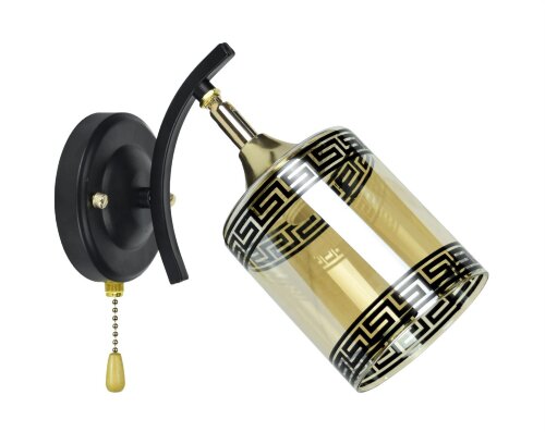 ВР-N4019/1W BK+FGD (20) светильник настенный [01098651] ВР-N4019/1W BK+FGD (20) светильник настенный