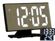 3618 черн-бел 6 BL X-DS (в кор.1шт.) - Будильник с [01092661]