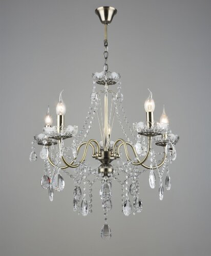 ВР-NH5910/5 AB D620*H635/H885мм (1) светильник пот [01109723] ВР-NH5910/5 AB D620*H635/H885мм (1) светильник потолочный