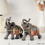 717929 (в уп.36шт.) - Статуэтка Слон 19х9х17см. / [01104771]