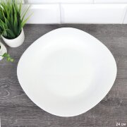 730989 (в уп.6наб.) - Тарелка квадратная 240мм, на [01107085]