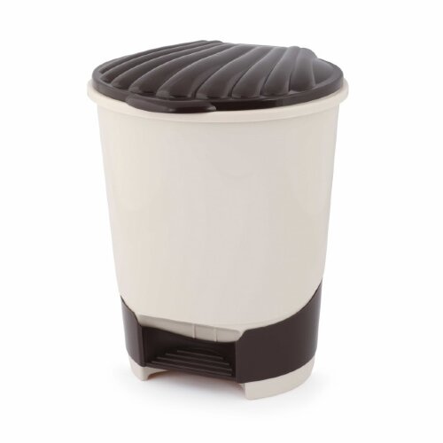 7993М (в уп.2шт.) - Ведро с педалью 10л. (слон. ко [01043451] 7993М (в уп.2шт.) - Ведро с педалью 10л. (слон. кость), размер: 272х266х337мм.