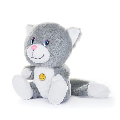 MP-HH-R8983E  Мягкая Игрушка Maxi Play, Кот Вася, [01092327] MP-HH-R8983E  Мягкая Игрушка Maxi Play, Кот Вася, Озвученный, 20 см