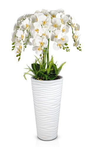 Орхидея интерьерная напольная, размер: высота 115 [01106592] Орхидея интерьерная напольная, размер: высота 115 см, ширина 50 см, материал: пластик РУЧНАЯ РАБОТА