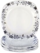 JY-S-SFP75-08 (в уп.8наб.) - Набор 6 мелк.тарелок [01093702]