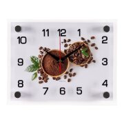 2026-049 (10) Часы настенные "Кофейные зёрна" Руби [01109366]