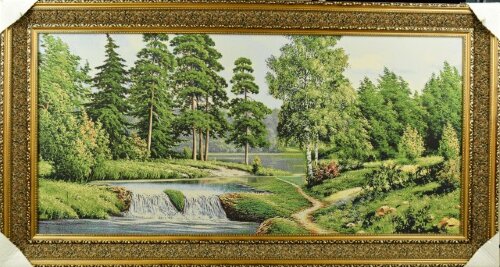 60*120 29 М/Р "Речной порог" Картина гобелен" [01086808] 60*120 29 М/Р "Речной порог" Картина гобелен"