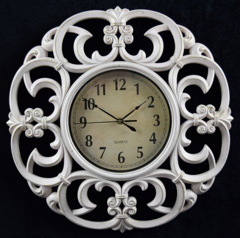 2878-2A-XYM Кремовые (в кор.10шт.) - Часы настенны [01076655] 2878-2A-XYM Кремовые (в кор.10шт.) - Часы настенные, размер: 45,7*45,7*4,6см, материал: пластик, стекло, кварцевый бесшумный механизм с плавным ходом