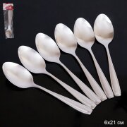 696351 (в уп.100шт.) - Ложка столовая 6 штук, 6х21 [01102705]