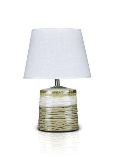 К-F676-5&quot; Grey+White shade H29.5см (24) светильник [01104464] К-F676-5" Grey+White shade H29.5см (24) светильник настольный