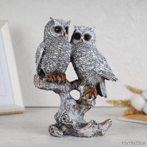 716056 (в уп.24шт.) - Фигурка Совы 11x18x23см / CW [01111574] 716056 (в уп.24шт.) - Фигурка Совы 11x18x23см / CW421-10 /, материал: полистоун.
