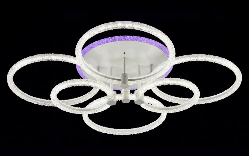 МС-XI3600C/6 WH (RGB) Led 90W+5W 3000K+4000K+6500K [01100735] МС-XI3600C/6 WH (RGB) Led 90W+5W 3000K+4000K+6500K диммер (1) светильник потолочный