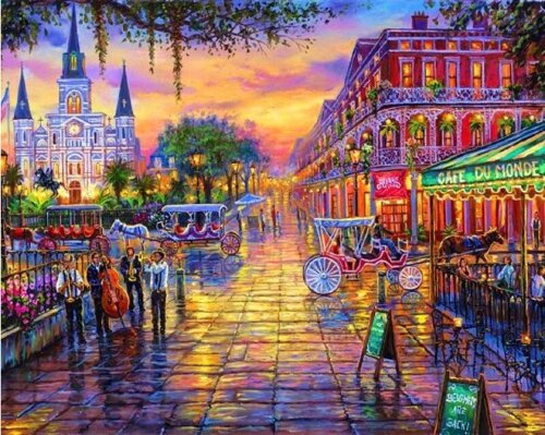 669725 (в уп.20шт.) - Картина из страз 50х65 /AGK7 [01097455] 669725 (в уп.20шт.) - Картина из страз 50х65 /AGK73914/, материал: пластик, текстиль, дерево.