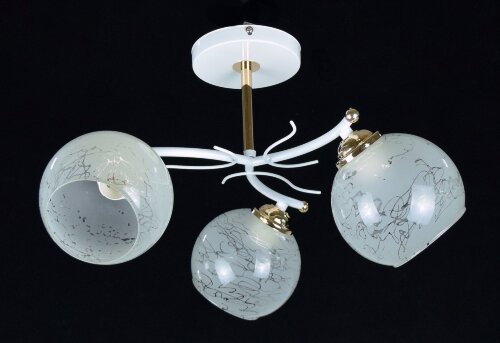 С-YX8612/3 WT+GD (4) АКЦИЯ светильник потолочный [01095875] С-YX8612/3 WT+GD (4) АКЦИЯ светильник потолочный