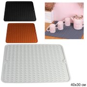697587 (в уп.65шт.) - Коврик для сушки посуды 40х3 [01042197]
