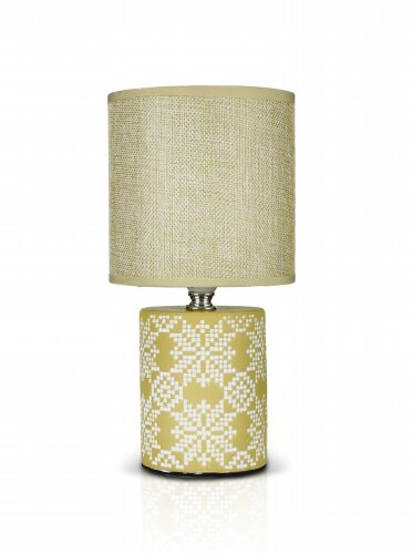 В-HS8444 beige+beige shade, размер: 130*130*260мм [01104561] В-HS8444 beige+beige shade, размер: 130*130*260мм (24) светильник настольный