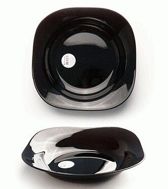 10496SLBS (в кор.6шт.) - Тарелка глубокая БЛЭК 215 [01082405] 10496SLBS (в кор.6шт.) - Тарелка глубокая БЛЭК 215мм.