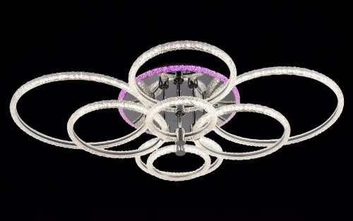 МС-XI3600C/8 CR (RGB) Led 139W+6W 3000K+4000K+6500 [01100694] МС-XI3600C/8 CR (RGB) Led 139W+6W 3000K+4000K+6500K диммер (1) светильник потолочный