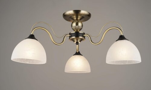 ВР-C1340/3 AB+BK D600*H260мм (6) светильник потоло [01094279] ВР-C1340/3 AB+BK D600*H260мм (6) светильник потолочный