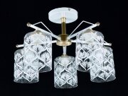 С-YX8621/5 WT+GD (4) АКЦИЯ светильник потолочный [01095873]