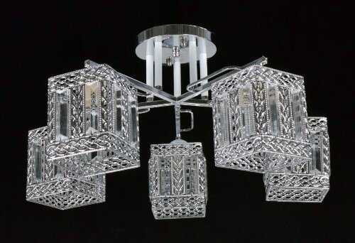 ДС9839A/5 CR+WH (4) светильник потолочный [01099613] ДС9839A/5 CR+WH (4) светильник потолочный