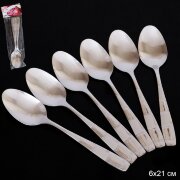 696359 (в уп.100шт.) - Ложка столовая 6 штук, 6х21 [01102706]