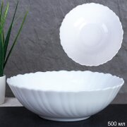 653681 (в уп.12наб.) - Салатник 500мл. (155мм) бел [01096116]