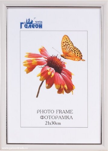628791 (в уп.10шт.) - Фоторамка 21x30см. / 1503B-0 [01101545] 628791 (в уп.10шт.) - Фоторамка 21x30см. / 1503B-012Al2 /, материал: пластик, стекло, двп.