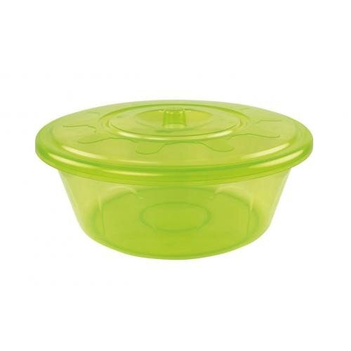 160886-РСВ (в уп.10шт.) - Таз 10л."Хозяюшка"с крыш [01048592] 160886-РСВ (в уп.10шт.) - Таз 10л."Хозяюшка"с крышкой. М1294