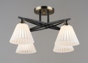 ВР-N6588/4 BK+AB D555*H280мм (4) светильник потоло [01109764]