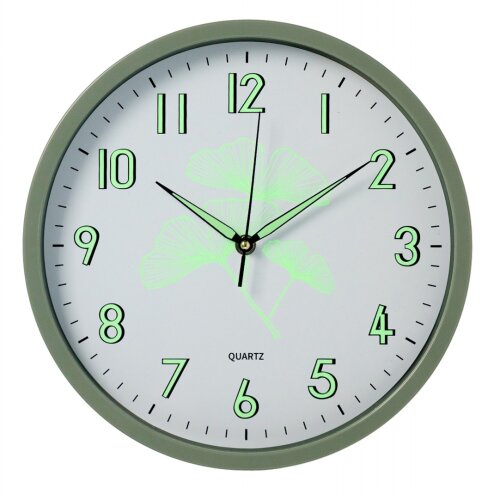 3027-033 (в кор.10шт.) -  Часы настенные круг d=30 [01110391] 3027-033 (в кор.10шт.) -  Часы настенные круг d=30см, корпус оливковый "Светящиеся", Рубин