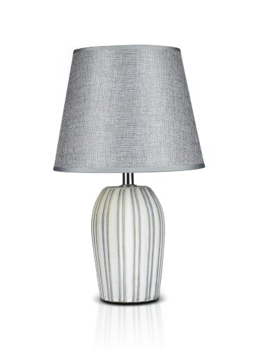 К-TG010 White+Grey shade H33см (24) светильник нас [01104509] К-TG010 White+Grey shade H33см (24) светильник настольны