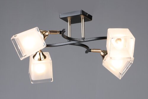 ВР-N6404/4 BK+FGD D610*H210мм (4) светильник потол [01109755] ВР-N6404/4 BK+FGD D610*H210мм (4) светильник потолочный