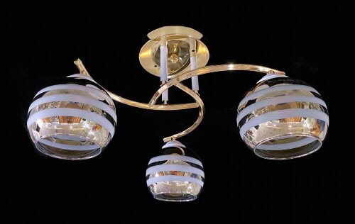 ДС9834A/3 FGD+WH (4) светильник потолочный [01100102] ДС9834A/3 FGD+WH (4) светильник потолочный