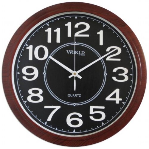 7773k ZBLN (в уп.10шт.) - Часы настенные WORLD, кв [01106393] 7773k ZBLN (в уп.10шт.) - Часы настенные WORLD, кварцевый механизм плавного хода, размер: 365х365х50мм, материал: пластик, стекло.