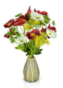 Цветочная композиция Мак, размер: высота 45 см, ши [01101065]