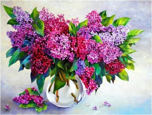 669855 - Картина д/раскрашивания 40х50см 2 в 1 (ра [01097478] 669855 - Картина д/раскрашивания 40х50см 2 в 1 (раскраска+стразы) /YHDGJ74871/