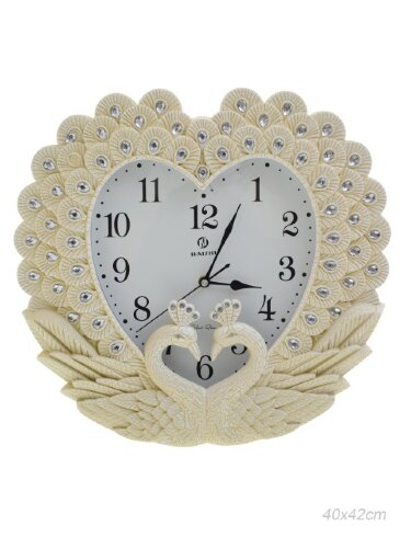 673362 (в уп.10шт.) - Часы настенные, размер: 40х4 [01097474] 673362 (в уп.10шт.) - Часы настенные, размер: 40х42см. /150S-1/, материал: пластик, стекло.