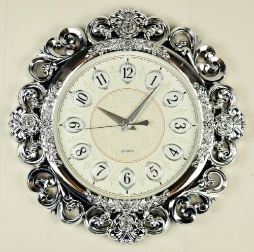 WS-7335 (в кор.6шт.) - Часы настенные, размер: 50х [01087394] WS-7335 (в кор.6шт.) - Часы настенные, размер: 50х50х5,5см, материал: пластик, стекло,кварцевый бесшумный механизм с плавным ходом.