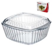59049 (в уп.4шт.) - Посуда для СВЧ, форма квадратн [01049983]