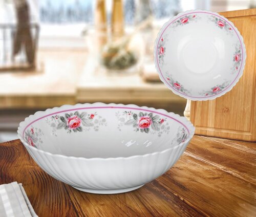 564257-РСВ (в уп.1наб.) - Салатник 600мл./17,7см/, [01110650] 564257-РСВ (в уп.1наб.) - Салатник 600мл./17,7см/, набор 6шт. JEWEL 6849 "Одет" (ПС0072-48), материал: стеклокерамика.