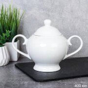 733737 (в уп.23шт.) - Сахарница с крышкой 400мл. / [01108879]